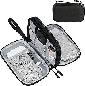 FYY Travel Cable Organizer Pouch – Waterproof Electronics Storage Case